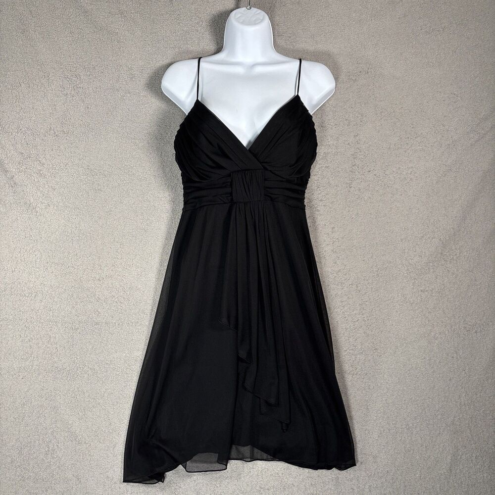 Vintage Speechless Mini Black Babydoll Dress Size M Whimsigoth Y2K Goth‎ Vamp